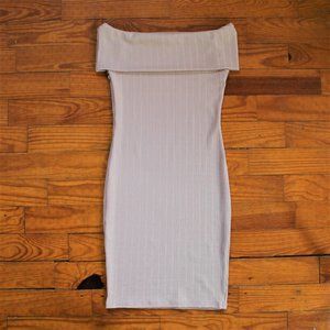 Akira Bodycon Off the Shoulder Bandage Dress